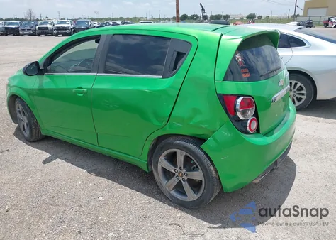 2016 Chevrolet Sonic Rs Auto из США, поврежденный, VIN 1G1JG6SB3G4115480